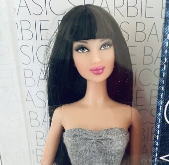 Zberatelská Barbie Basics jeans - 16