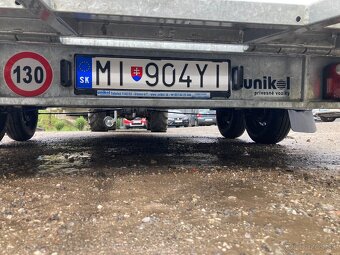Unikol PB2 KPLP 2700 kg - Príves na prepravu strojov - 16