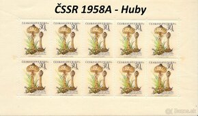 Poštové známky, filatelia: ČSSR, desaťbloky PRO - 16