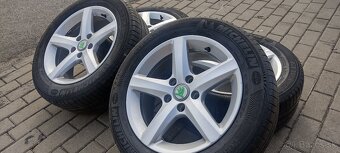 Orig. Alu Disky VW 6,5Jx16H2 5x112 ET33 + Pneu - 16