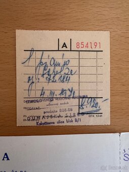 Klavír Scholze SCHOLZE - model 110, r. 1971, s dokladmi - 16