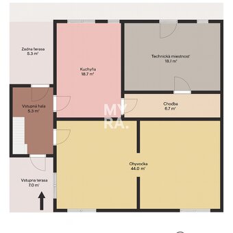 Rodinný dom s rovinatým pozemkom 2970 m² - Lúčka, okres S - 16