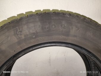 Sada zimných pneumatík Michelin Alpine R17 40 EUR - 16