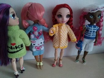 Topy bermudy pre bábiky Rainbow high barbie nohavice - 16