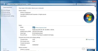 Predám mini-PC ASUS AT3IONT-I Intel Atom 330 1,60Hz 4GB RAM - 16