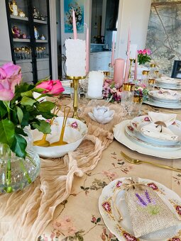 AKCIA krásna nepoužitá obedová súprava vhodná ako dar - 16