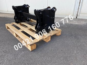 Predám nový rýchloupínač + paletizačné vidly na Komatsu WB - 16