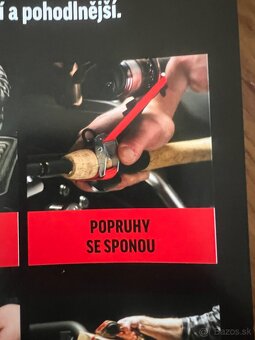 Upevnovacie popruhy MIX - NOVE - 16
