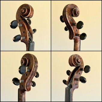 husle 4/4 model Stradivari ( očkový javor) - 16