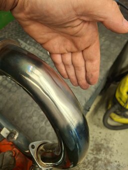 Oprava a vyroba koncovky vyfuku,zvaranie hlinika a titánu - 16