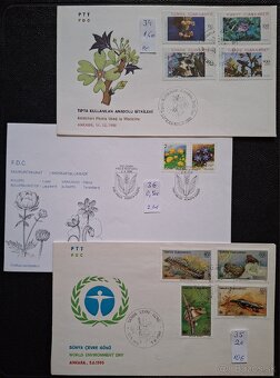 Postove znamky FDC (47poloziek) - 16