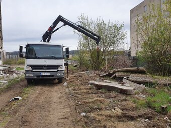 Mercedes Atego -vyklapač-hydraulicka ruka - 16