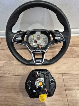 NOVY VOLANT SKODA VYHRIEVANÝ S PADLAMI A AIRBAGOM sportline - 16