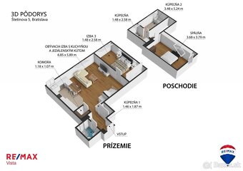 NA PREDAJ 3-izbový mezanín v Starom Meste pod hradom - 16