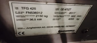 Plynovy VZV Jungheinrich TFG 425 ( váhy, zadná kamera) - 16