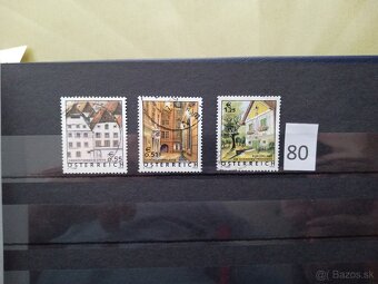 Poštové známky č.500 - FAUNA, flóra a rôzne IV.-20 sérií - 16