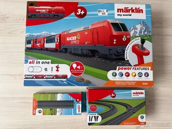 Predám vlakovú súpravu Märklin Glacier Express - 16
