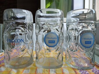 Predám pivné krígle a poháre - 57 ks - 16