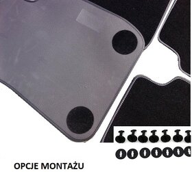 Luxusní celoroční Autokoberečky s podkladem hrubé gumy - 16