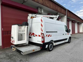 Opel Movano 2,3 150 dCi plošina TIME 12,5m - 16