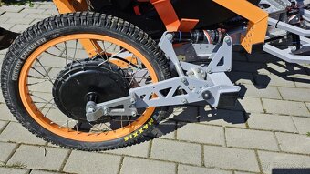 Terénny vozik 2x 1500W 40km/h dojazd 50km pre vozičkárov - 16