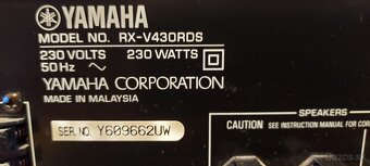 Predám receivery Yamaha - 16