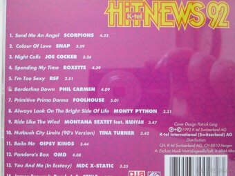 SMASH HITS,CHART HITS,MAXIMUM DANCE,HITS NEWS92,SUPER ITALIA - 16
