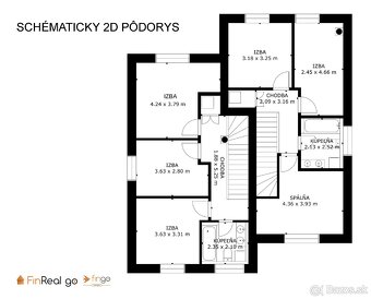 Prenájom - novostavba RD s 2 bytovými jednotkami, 102m2 úžit - 16