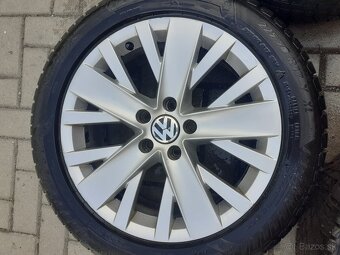 Ptedam 4 kusi zimne obutie 225/50 R17 5x112 R17 original vw - 16