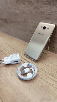Samsung Galaxy J3 zlatý – super stav - 16