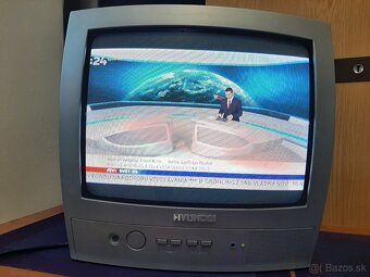 Farebný televízor Hyundai, prenosná parabolická  anténa, Set - 16