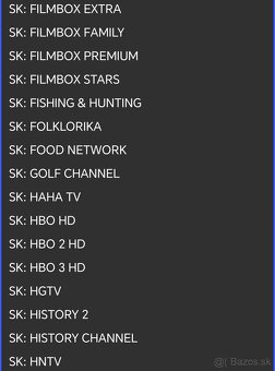 IPTV televize + Sportovní programy - 16