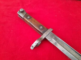 Bodák Mannlicher 1895 poddôstojník ČSR,bodák pre mužstvo. - 16