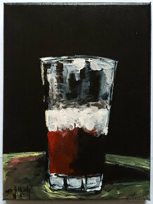 Maľby s tematikou drinkov, piva a kávy - 16
