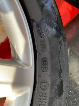 Sada original Audi R18 245/40 - 5 kusov diskov - 16
