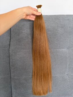 Ruské vlasy surove copy/keratin - 16