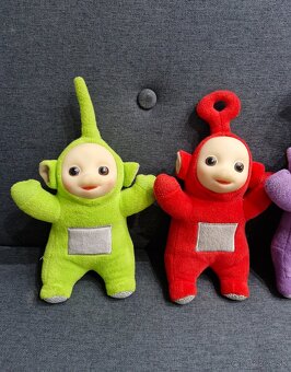 PAT a MAT a Teletubbies plysove postavicky - 16