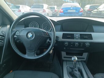 BMW  rad 5 530 xd, 4x4 r.v. 6/2006 170 kW, 6° manuál, sedan - 16