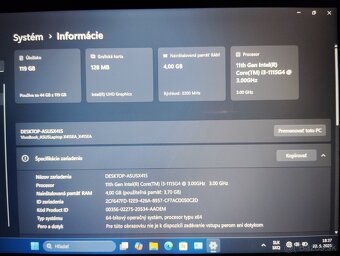 Notebook Asus Vivobook 14" X415EA - 16