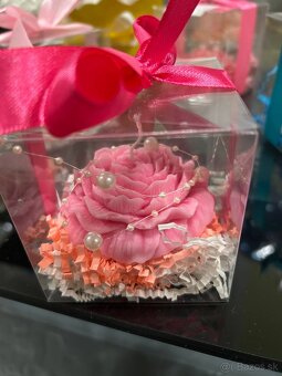 Sviečky a sviečkove kytice, darčekové balenia - 16