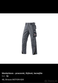 Pracovné nohavice Engelbert Strauss MOTION 2020 - 16