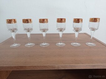 Rôzne retro sada sklenených pohárov - 16