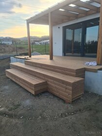 Drevené TERASY, FASÁDY, PRÍSTREŠKY, PLOTY - 16