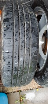 Predam hlinikove disky dezent 5x112 r16 aj s pneu 205/60r16 - 16