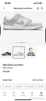 Nike Dunk Low Retro 42,5 - 16