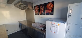 Predajný gastro príves Food truck, pojazdná predajňa - 16