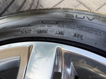 Chrómové Alu disky Volkswagen penu 275/45R20 Dunlop - 16