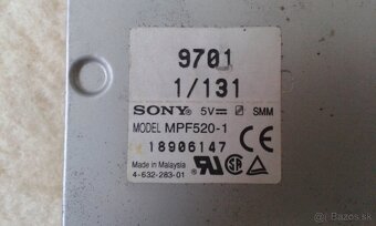 3x Disketové mechaniky (FDD) 1,44" HD - 16