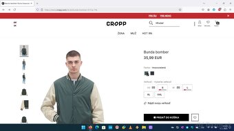 Lyžiarska bunda, Zimná bunda, Bombéra, Bombérka - 16