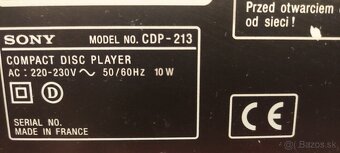 Predám CD prehrávače Sony - 16